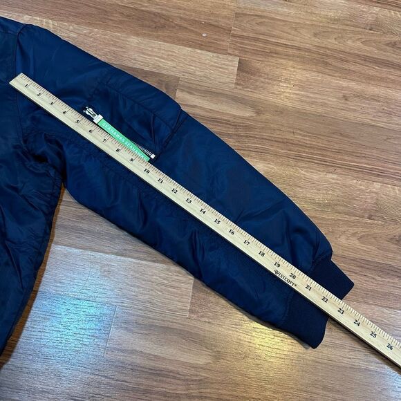 WEAR by Erin Andrews NFL Seattle Seahawks Full Zip Bomber Jacket Blue | Women Si - Picture 13 of 13